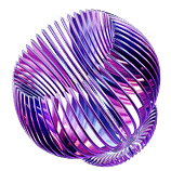 Abstract shape representing web development services, featuring interconnected lines and nodes in a modern design.