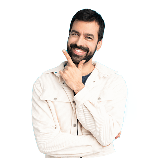 HomePage-HearFromOurClients-Shape-2-Desktop Happy clients displaying their testimonials, expressing satisfaction with the service received.